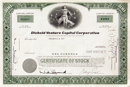 «Diebold Venture Capital Corp.»